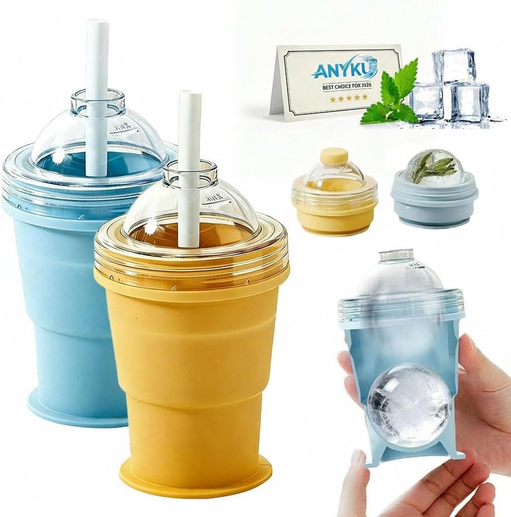 Silicone Ice Ball Maker Cup