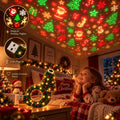 Christmas Tree & Wreath USB Night Light – Holiday Ceiling Projector