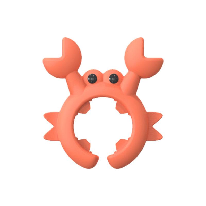 Crab Silicone Spatula Holder – Pot Rim Clip Utensil Rest